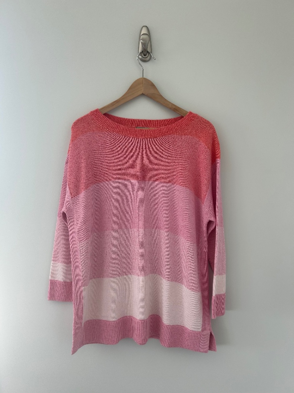 NWT Talbots Ombre Stripe Sweater Sz 1XP